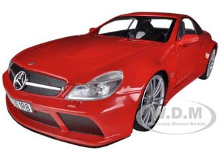 SL 65 AMG Black Seriesミニカー Kyosho 1:64 Minicar Collection - Mercedes-Benz SL65 AMG